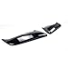 Pair Rear Quarter Panel Side Body Fenders Door Scoop Air Outlet Trim Compatible with for Ford Mustang 2015-2023 (Glossy Black)
