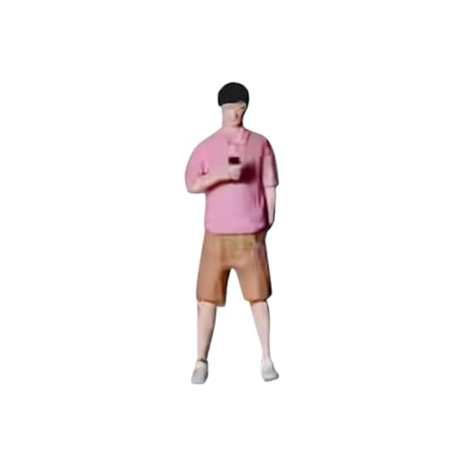 Menolana 1/64 Figure Mini Doll S Scale Dioramas Train Railway Model Miniature Scenes Fairy Garden Desktop Ornament Building Kit