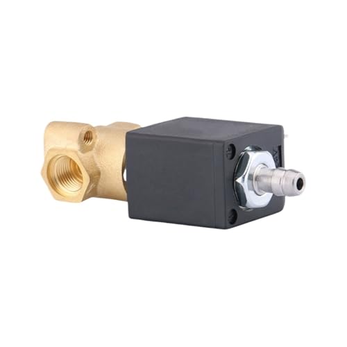 Électrovanne 1/8 AC220V automatisation de coupure eau et air comprimé - 4
