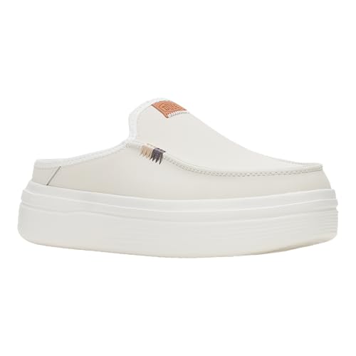 Image of HEYDUDE Women's Austin Lift Platform Mule | Casual Slip-On Shoes | Lightweight, Comfortable, Stylish Everyday Footwear