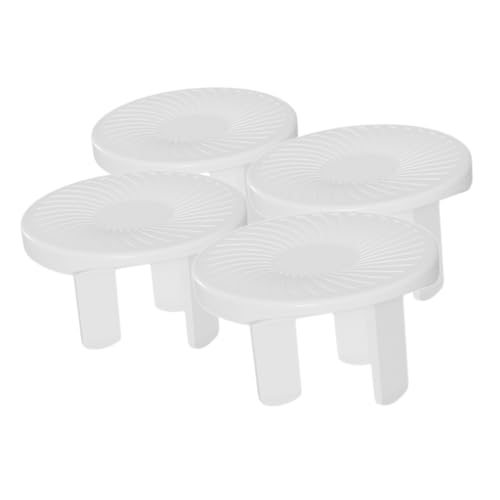 DECOMELODY 4 piezas Protector Enchufes Bebés Tapón Seguridad Infantil Resistente Enchufe Eléctrica Segura y Fácil de Instalar para Diseño Práctico y Material Seguro Protección contra