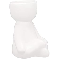 Macetas Ceramica Decoradas Mothinessto Maceta, Mini Flor Linda Maceta de Cerámica Suculenta para Decoración del Hogar para Jardín