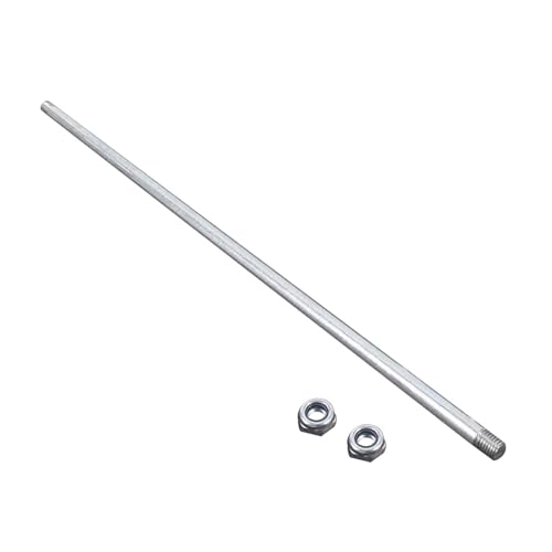 Esquirla Hand Truck Axle Shaft Shafting Parts Hand Trucks Accessories Metal Axle Shaft for Cart, 44cmx1cm