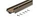M-D Building Products 69554 36 in. Bronze Aluminum U-Shape Commercial Screw-on Under Door Seal