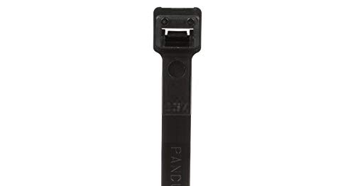 Attache de verrouillage résistante aux intempéries nylon noir 6.6