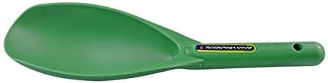 SE Sand Shovel Scoop, Shallow Design for Gold Prospecting and Gardening, Green