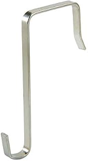 Brilliant Feet ODH35-1 - Over Door Hook - 5x1mm Cross Section - Use with Doors up to 35mm Thick - also use with Cupboards, Cabinets and Drawers - Chromed Steel - Pack of 1