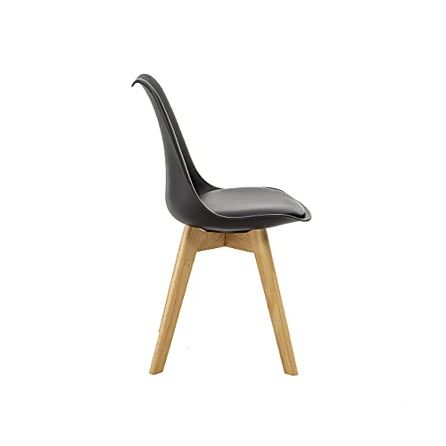Cadeira Saarinen Wood Com Estofamento