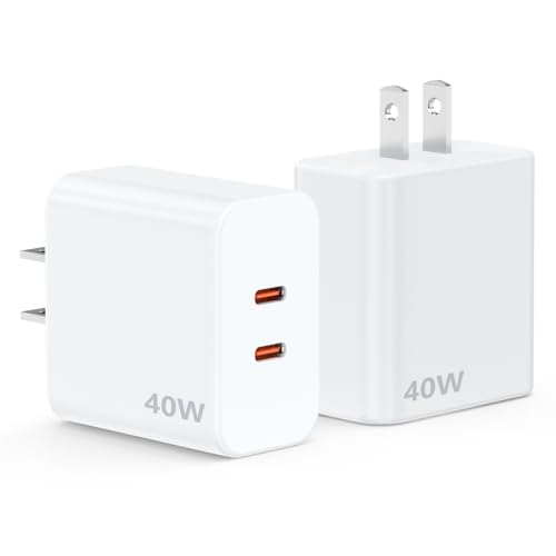 Generic 40W Dual-Port GaN Charger (USB-C + USB-A)