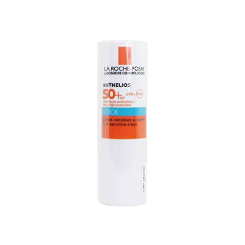 La Roche Posay Anthelios XL Stick LSF 50+, Pflegender Sonnenschutz-Stick für empfindliche Haut, Ideal für unterwegs, Feste Sonnencreme für besonders exponierte Hautpartien, 9 g