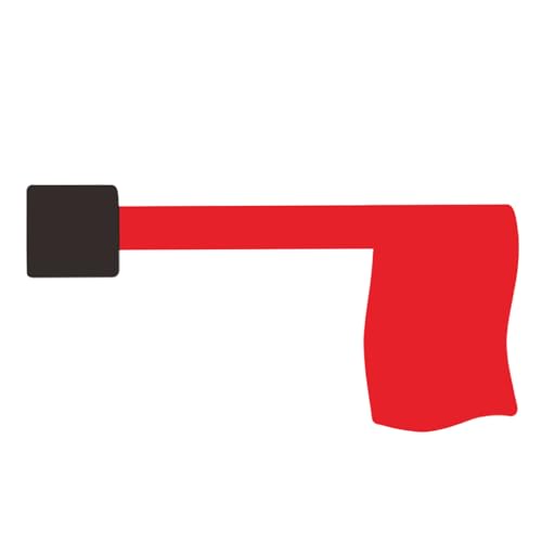 Djowyh Bandeja para Buzón Sustituta - Instalación Sencilla Banderín Sustitutivo Acrílico | Herramienta Alarma Notificación Exterior Casa Carta Decoración Granja | Soporte para Poste Y Ladrillo