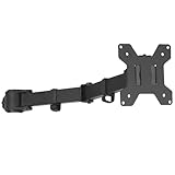 suptek 支柱取付け シングルモニターアーム ディスプレイアーム ポール取り付け 13-27インチ対応 耐荷重9kg VESA規格75-100mm MD6DB