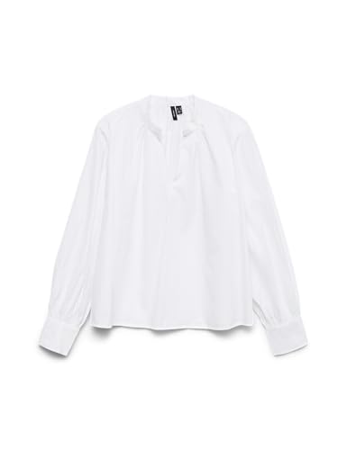 Haut à col en V Femme VERO MODA Vmfanni tissu tissé