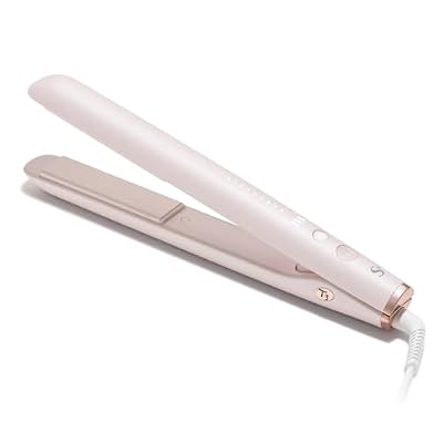 T3 SinglePass StyleMax Professional 1 Ceramic Flat Iron with Custom Heat Automation, 9 Heat Settings, Longer Ceramic Plates, for Straightening, Waving, Curling & Styling