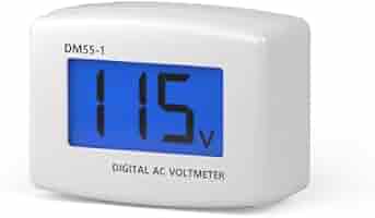 Voltmetro Digitale Da Spina Xrten DM55-1 - Misuratore Tensione AC 80-300V Con Display LCD - Foto 7