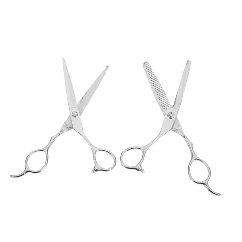 INOOMP Linkshänderschere aus Edelstahl 2 Stück mit...