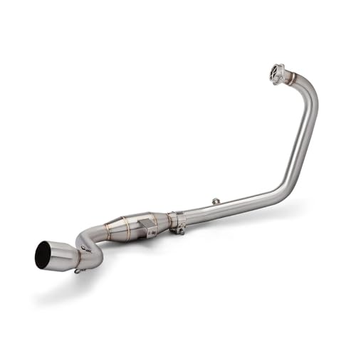Silencieux d'échappement avant moto 51 mm fluide pour Gixxer 155