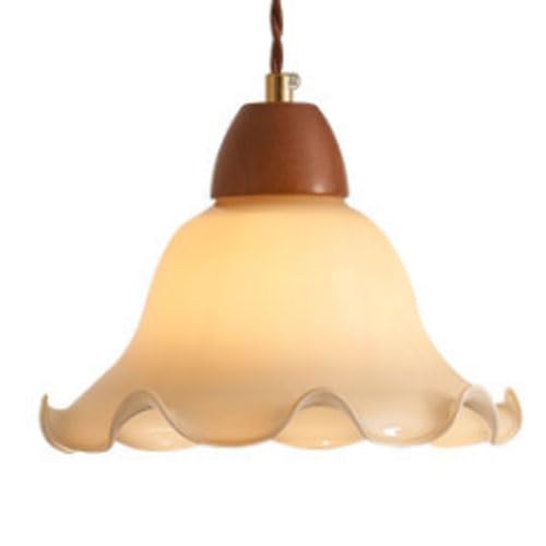 Suspension de Plafond en Verre : lustre de balcon encastré à lumière douce
