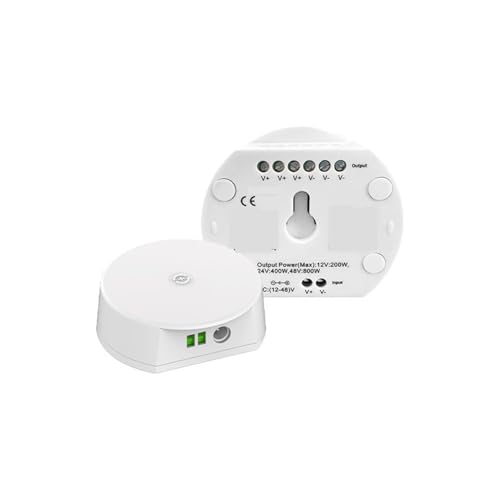 Controller single and double color/RGBW/RGBWW power light with dimmer(Two-colorcct)