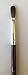 Old Style - Short Handle - EX CRIMPED 100% Kolinsky Arcylic Nail Brush (Crimped 6)