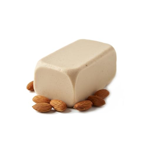 Bloque de pasta de almendras sicilianas de calidad suprema (min.35%) de 465gr. Para leche de almendras suprema y típicamente siciliana! Producto artesanal