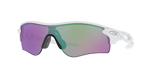 Oakley OO9206 Sunglasses Bundle: OO 9206 RADARLOCK PATH (A) 920667 Polished White and Large Black leash Accessory kit