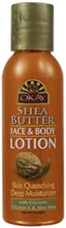 OKAY SHEA BUTTER HAND and BODY LOTION 2oz / 59ml