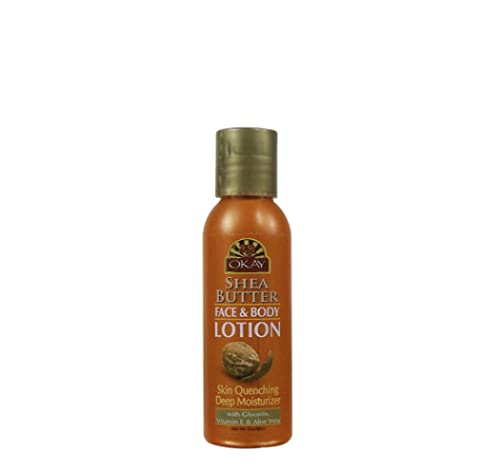 Okay Shea Butter Hand And Body Lotion 2Oz / 59Ml #TOP23
