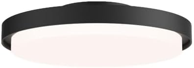 Maxim Lighting 57312BK Float - 28W 1 LED Flush Mount-2.5 Inches Tall and 11.5 Inches Wide, Finish Color: Black