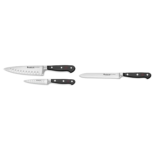 Set Cuchillos Cocina 2 Piezas Acero Inox Base