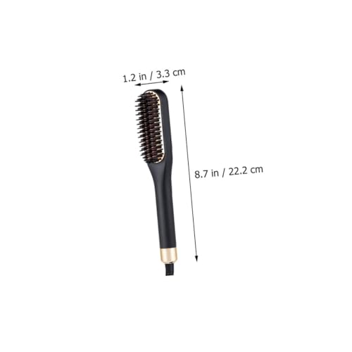 Cepillo alisador eléctrico mini para barba y cabello miniatura 2