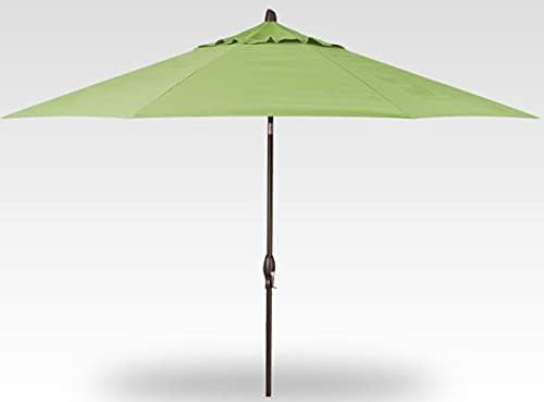 Treasure Garden Sombrilla octágono de lujo con inclinación automática, 9 pies, para patio al aire libre, terraza, piscina, patio trasero, sombrilla