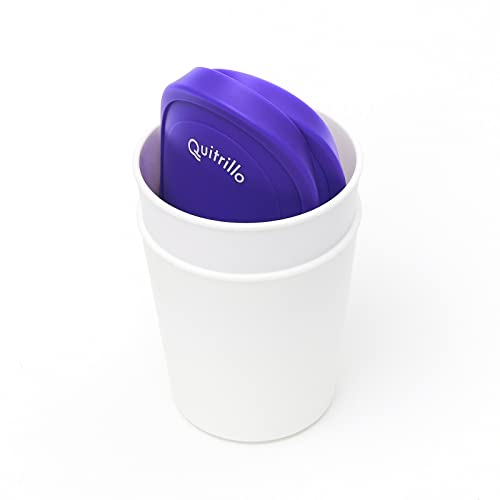 Quitrillo-Premium Ice Cream Storage Containers, Set Of 2, 1 Qt. Each. Reusable. Freezer Storage Tubs With Lids For Homemade Soup, Gelato, Sorbet. Silicone Lids. Bpa Free. Stickers To Label Included! #TOP5