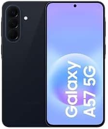 Samsung Galaxy A57 5G Ai Compatible with Tmobile Mint Tello & Global 128GB + 8GB Version Latina NFC Unlocked SM-A576B/DS 6.7" 120Hz 50MP Triple Dark Blue SM-A576BDBEGTO
