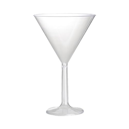1 Porta Confetti Calice Martini in plastica diam 16x h 24 cm