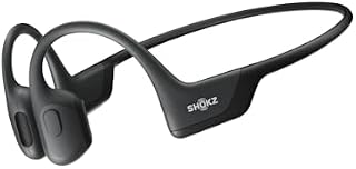Shokz OpenRun Pro Otwarte Ucho Bezprzewodowe Bluetooth słuchawki Przewodnictwo Kostne Sportowe Słuchawki Black
