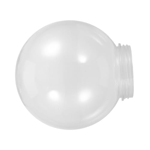 Alipis Globo De Luz Acrílico Transparente Para Reemplazo Ventiladores De Techo y Apliques De Pared Pantalla Esférica Resistente Para Patios y Porches