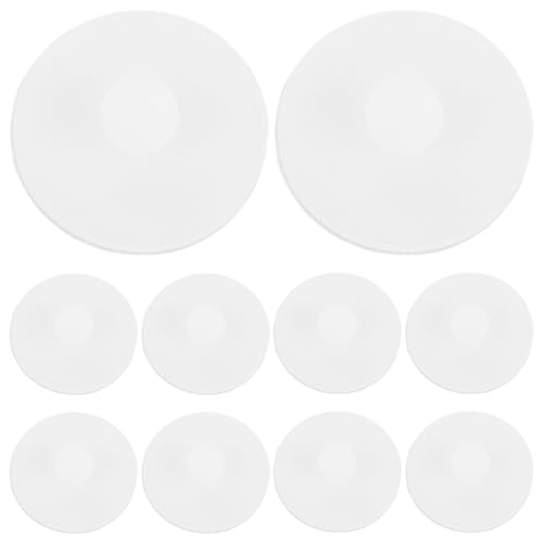 Luxshiny 10個 ビッグベリーカップ 漏れ防止蓋 シリコンボトルストッパー シリコンボトルキャップ 水筒の栓の交換 Whit