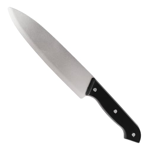 EPDPLAY Prop Knife - Halloween Realistic Kills Butcher Prank Props Costume Fake Knife Accessories for Halloween Horror Party Role PlayingGray