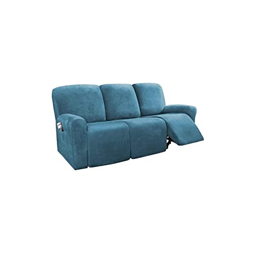 Protector de muebles elástico para cubrir sillón relax de 3 plazas 2
