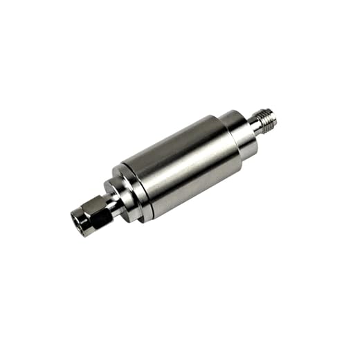Atenuador SMA-JK evita saturación en receptores CC a 3 GHz 5W