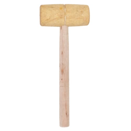 DOITOOL Small Wooden Hammer for Woodworking for Chiseling Carpentry Leatherworking