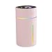 Imagen de Mini humidificador USB portátil de 320 ml con spray ajustable y luz nocturna LED para uso en oficina