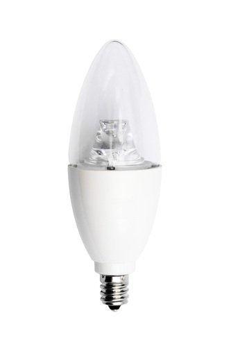 G7 Tessie LED Candelabra 35W Replacement B11 Accent Bullet Light Bulb, Dimmable Soft White Light 3000K 5 Watt 342 Lumen, E12 Base