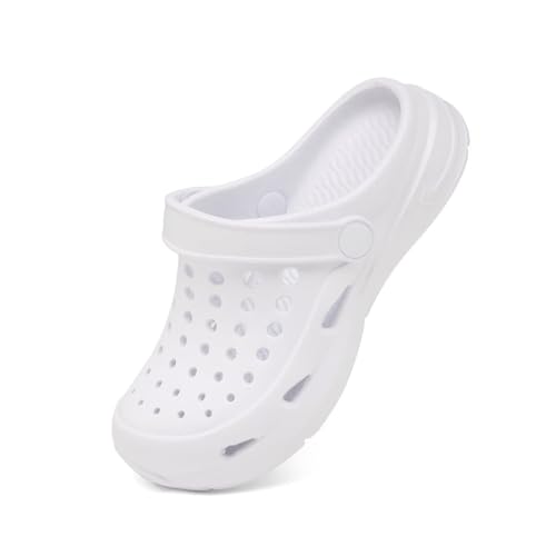 Image of Kids Girls Boys Clogs Garden Shoes Toddler Slip on Sandals Children Water Shower Beach Pool Slippers