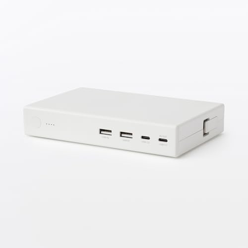 無印良品 ジョイントタップ ロック付 ポータブルバッテリー２００００ｍＡｈ 型番 MJ－JKB1 84865381
