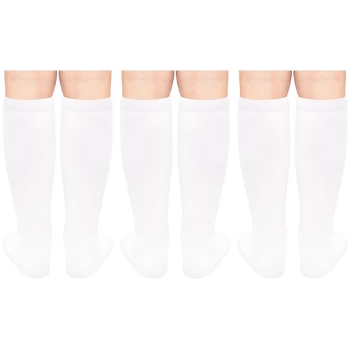 Image of Olreco 3 Pack Toddler Soccer Socks Kids Baseball Socks Boys Girls Softball Sock Youth Football Sock Athletic Accessories