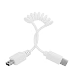 Recharge rapide multi-appareils : grâce à ses fonctions de bracelet avec câble de charge usb-c vers mini et USB type-c, rechargez efficacement vos appareils USB type-c et mini pour que votre téléphone ou tablette soit toujours prêt à l'emploi, où que vous soyez. bracelet avec câble de charge USB type-c et alarme pour téléphone