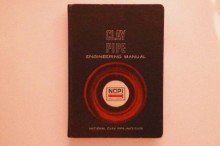 Hardcover Clay Pipe Engineering Manual; Engineering Reference Data Applicable to the Design and Construction of Sanitary Sewer Systems, Storm Water Drainage Book