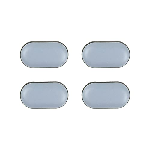 Hasware Möbelgleiter, 4-teilig, schwere Umzüge, Möbel-Umzug-Set für harte Böden, Filz-Pads (4, 17 x 31 mm) Cover
